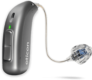 A hearing aid model by Oticon