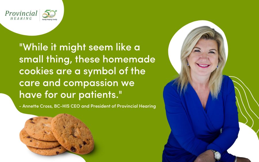 Cookies Return to Our Clinic (and More Reasons to Choose Provincial Hearing)